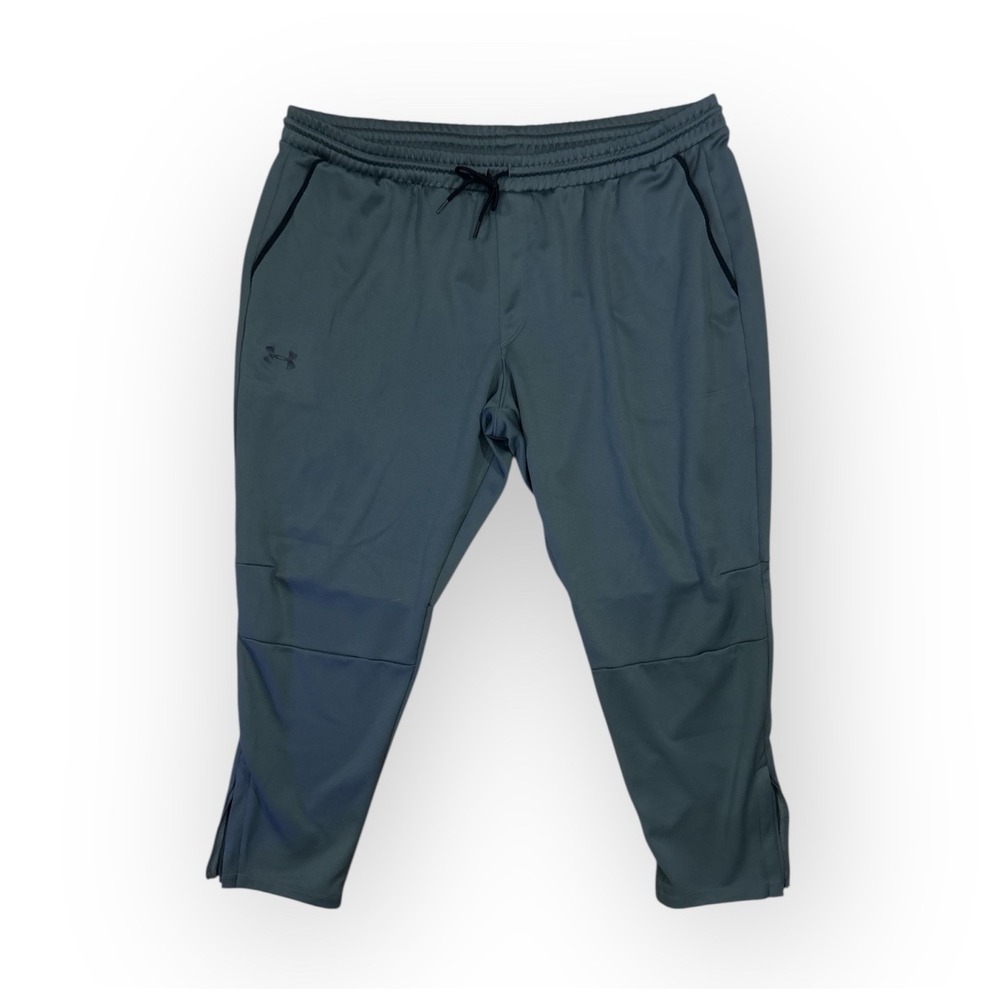Under Armour Sportstyle Elite Jogger Fitted Athletic Workout Gym Gray Men's 3XL